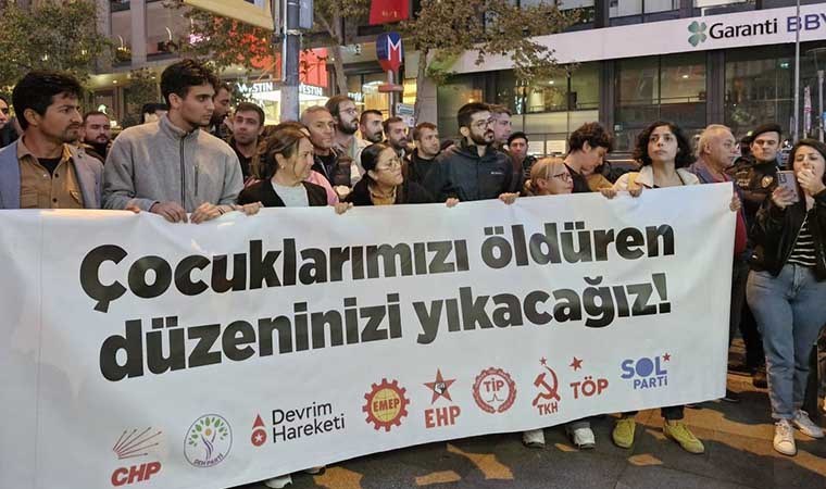 Katledilen 6 yaşındaki Şirin için İstanbul'da protesto: 'Çocuklarımızı öldüren düzeninizi yıkacağız'