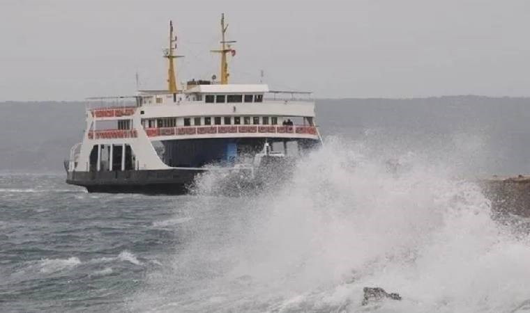 Deniz ulaşımına hava muhalefeti engeli!