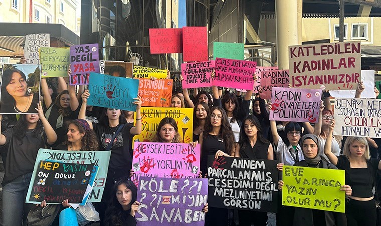 Kadın cinayeti eylemi düzenleyen öğrenci klübü feshedildi İstanbul Aydın Üniversitesi’nde tepki çeken karar