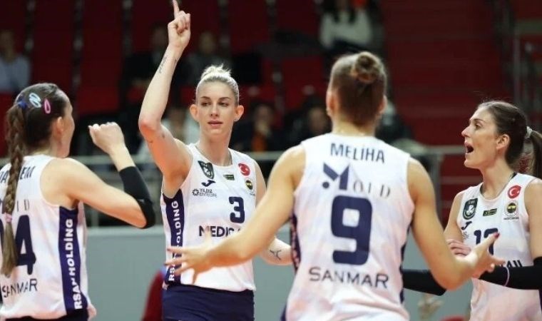 Fenerbahçe Medicana, evinde set vermeden galip