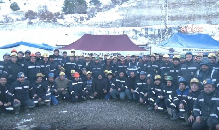 Çayırhan'daki madencilerin direnişi -5 derecede sürüyor: 500 madencinin eyleminde 96. saat geride kaldı