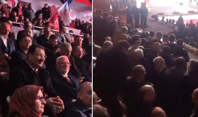 Saadet Partisi Kongresi'nde AKP'ye protesto: Elitaş ve Yavuz salonu terk etti