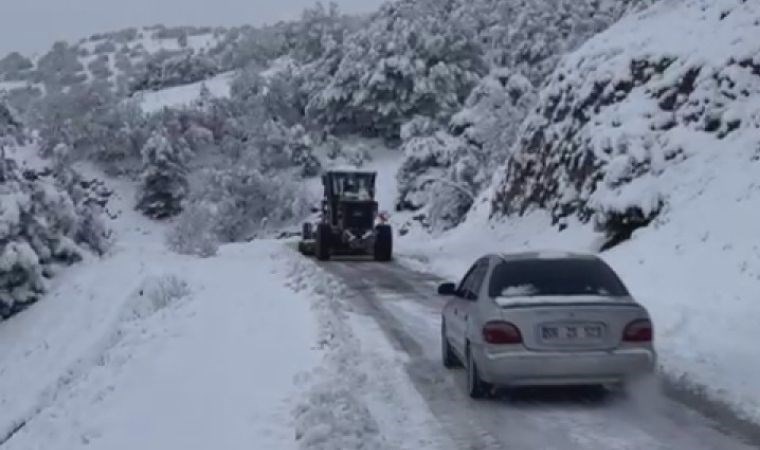 Amasya kara teslim oldu: 107 köy yolu kapandı