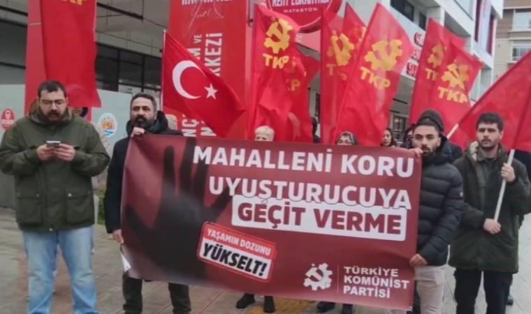 TKP uyuşturucuya karşı Samsun’da eylem yaptı: Yaşamın dozunu yükseltmeye çağrıyoruz!