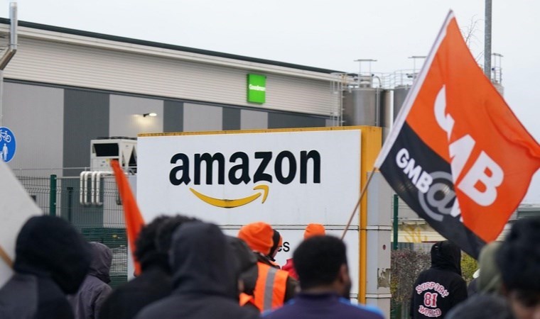 Jeff Bezos'un başı protestocularla dertte: Binlerce çalışan greve gidiyor