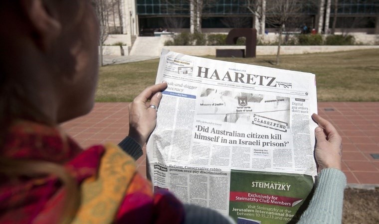 İsrail, hükümet karşıtı Haaretz gazetesini boykot etti