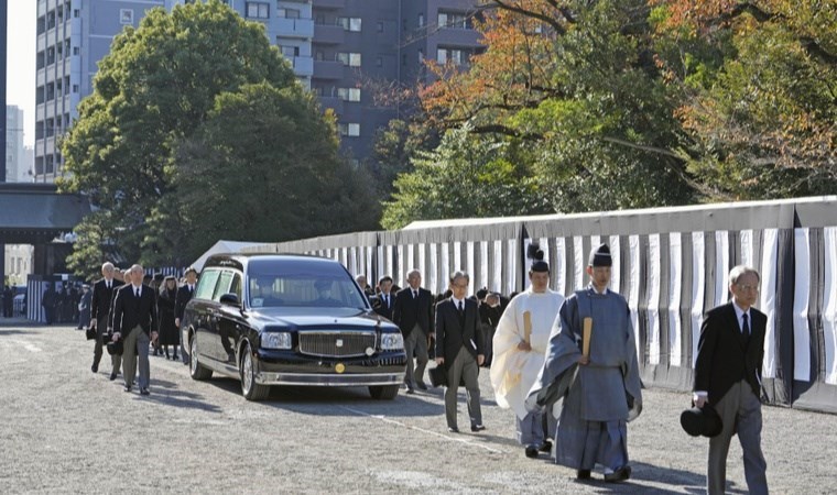 Japonya Prensesi için cenaze töreni düzenlendi