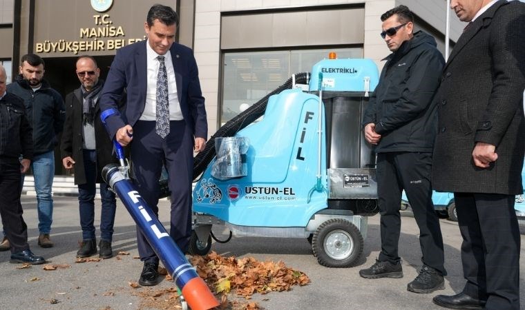 Manisa’nın temizliğini ‘Fil’ yapacak