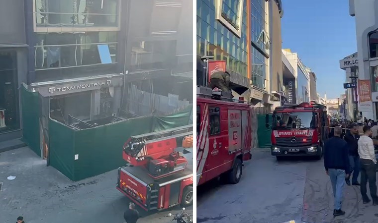 İstanbul Güngören'de panik anları... İnşaat halindeki mağaza çöktü: 1 işçi kurtarıldı, 1 işçi göçük altında!