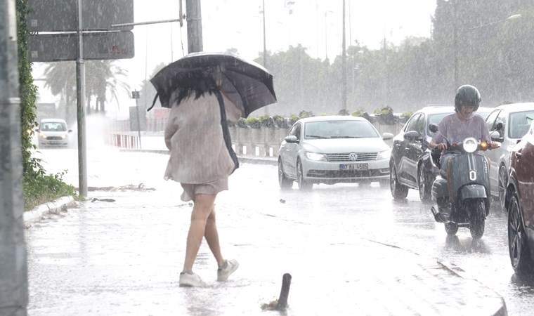 Meteoroloji'den Kıyı Ege için 'kuvvetli yağış' uyarısı