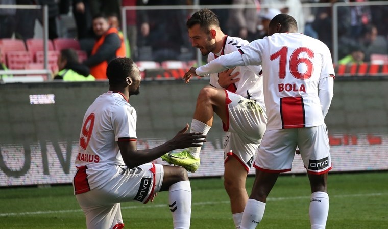 Samsunspor evinde Bodrum FK'yı farklı mağlup etti!