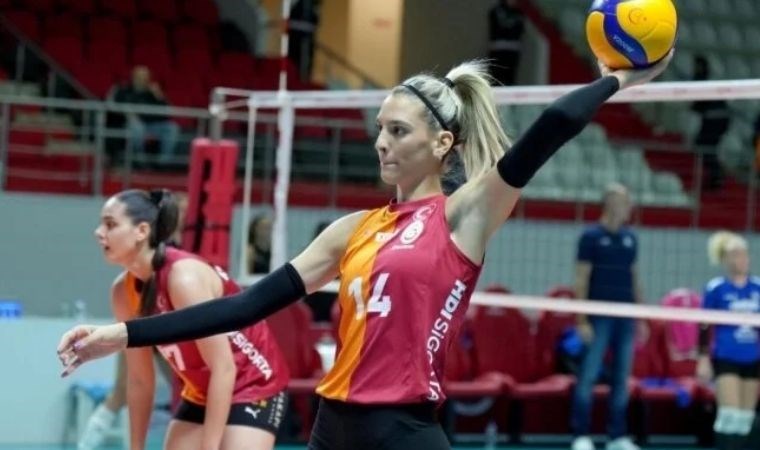 Galatasaray Daikin, CEV Challenge Kupası'nda Wiesbaden'e set vermedi!