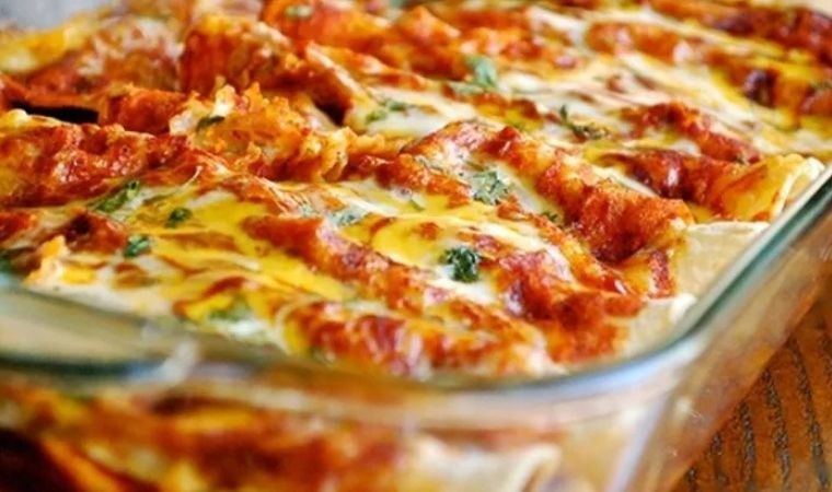 Akşam yemeğine Meksika mutfağından gelen enfes lezzet: Enchilada tarifi