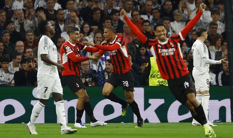 Real Madrid'e kendi evinde Milan şoku!