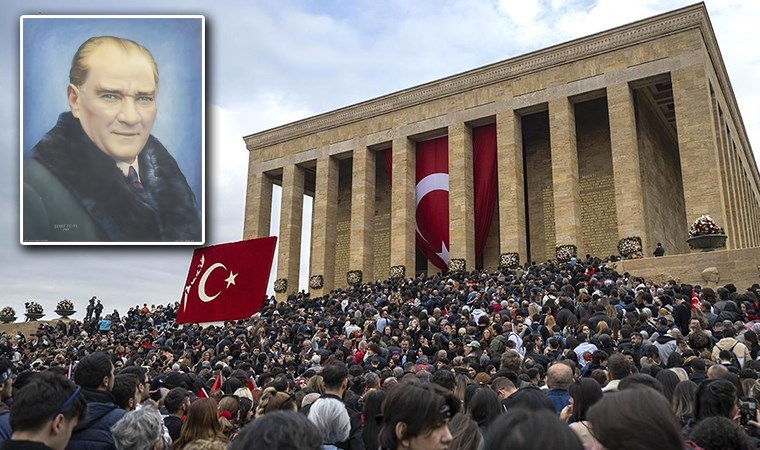 Ders kitaplarındaki Atatürk portresinin aslı, Anıtkabir'de sergilenecek