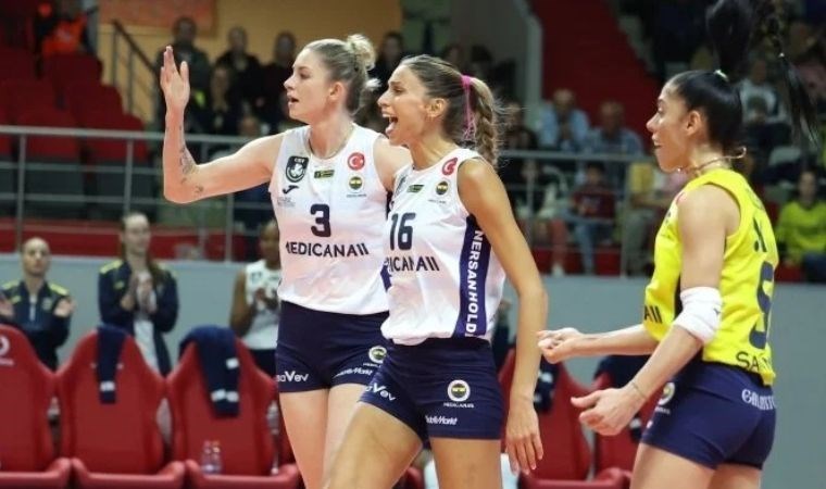 Fenerbahçe Medicana set vermeden galip geldi!