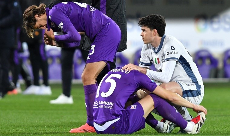 İtalyan oyuncu rahatsızlandı: Fiorentina - Inter maçı yarıda kaldı!