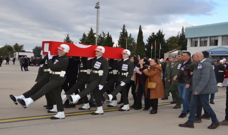 Isparta'da helikopter faciasında şehit olan askerler için tören düzenlendi