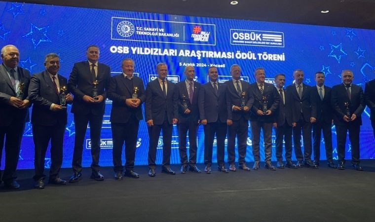 İzmir Atatürk Organize Sanayi Bölgesi'ne ödül