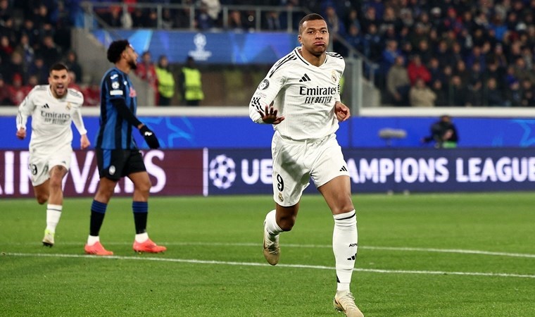 Mbappe tarihe geçti: Real Madrid deplasmanda Atalanta'yı devirdi!