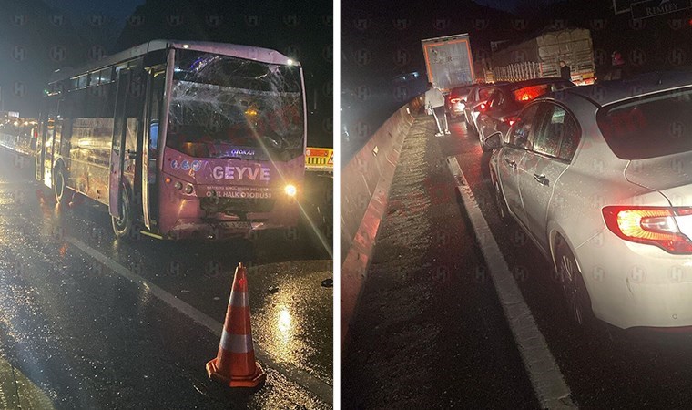 Van'ın ardından şimdi de Sakarya! 6 araçlık zincirleme kaza: 15 kişi yaralandı