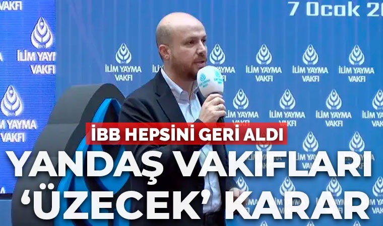 İBB, Bilal Erdoğan dönemindeki taşınmazları geri aldı