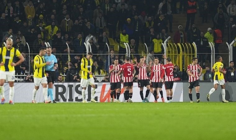 Kadıköy'de karanlık gece! Fenerbahçe, Athletic Bilbao'ya diş geçiremedi!