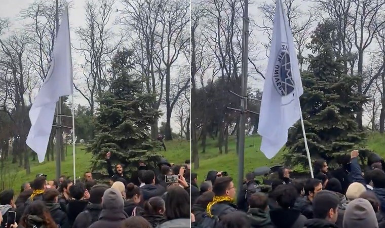 YTÜ’de yılbaşı geleneğine müdahale: Öğrenciler geri adım atmadı