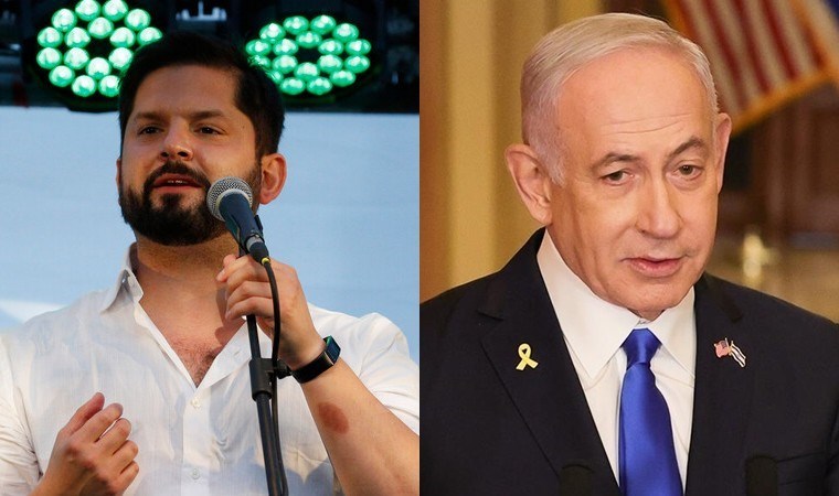 Şili lideri Gabriel Boric, Netanyahu'yu 'savaş suçlusu' ilan etti