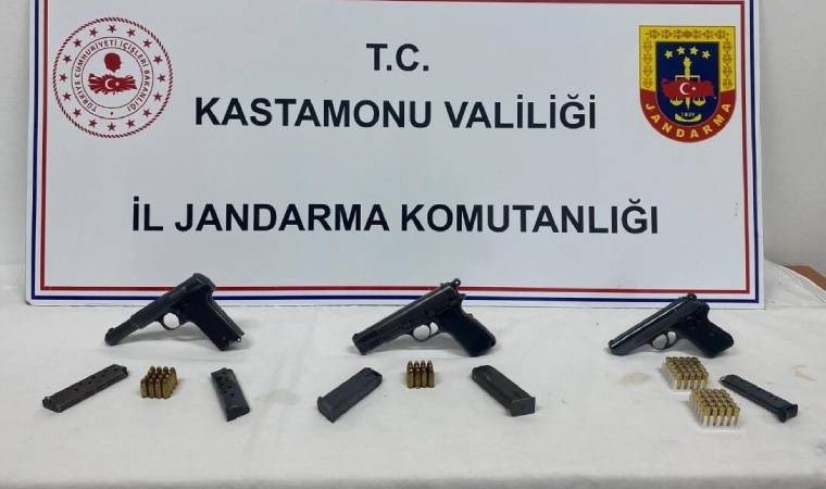 Kastamonu'da ruhsatsız silah operasyonu: 1 gözaltı