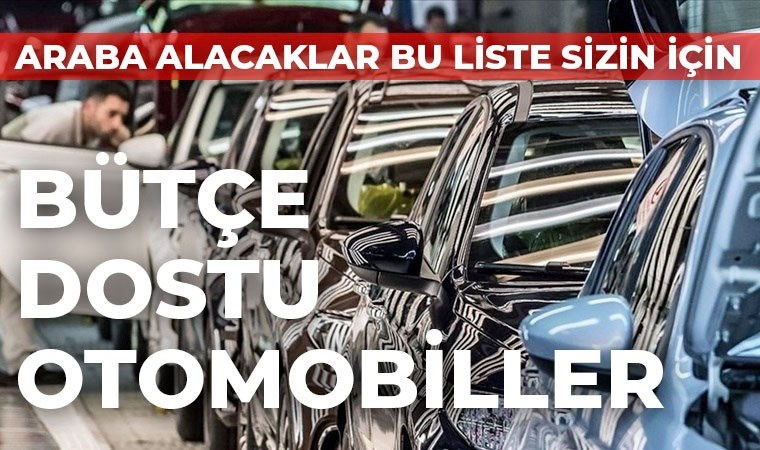 Piyasadaki bütçe dostu en ucuz sıfır otomobiller hangileri?