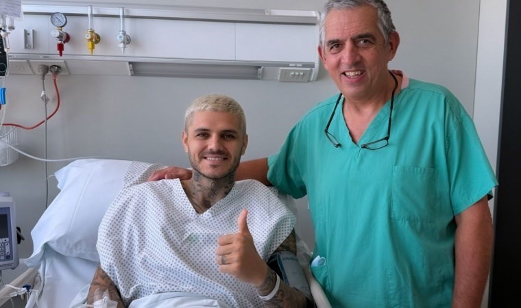 Mauro Icardi ameliyat oldu: Arjantinli yıldızdan operasyon sonrası ilk mesaj!