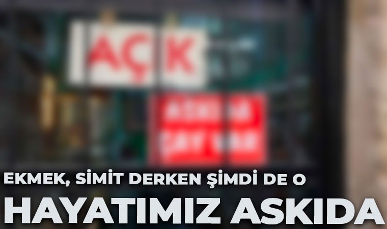 Yozgat’ta bir esnaf, 'askıda çay' uygulaması başlattı