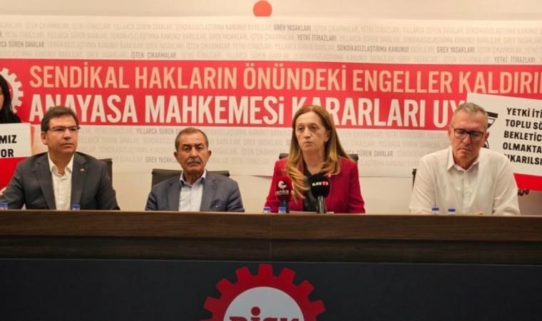 DİSK'ten asgari ücret açıklaması: 'İşçi sınıfı örgütlenerek, sendikalı olarak bu sefalet dayatmasını püskürtecektir'