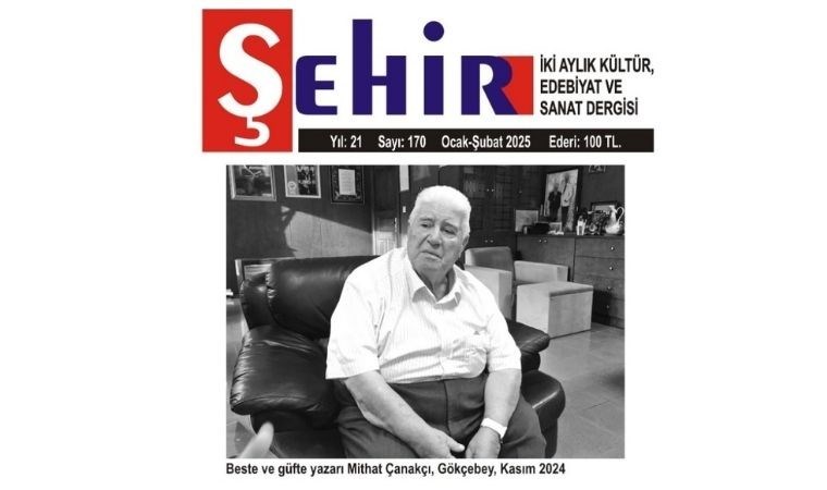 Şehir dergisi 170. sayısıyla okur karşısına çıkıyor