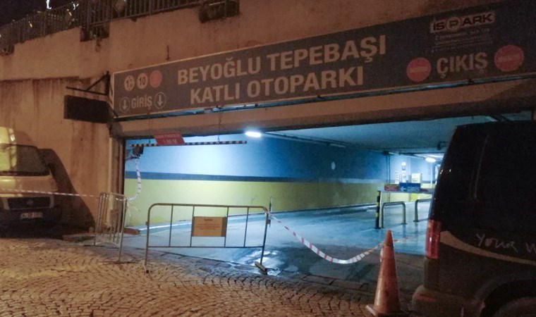 İBB'nin Beyoğlu'ndaki otoparkı tedbir amacıyla boşaltılacak