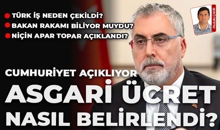 Hükümet işverenlerle birlikte yılın ilk yarısında açlık sınırının altında kalacak bir ücret belirledi, Türk-İş rest çekti: İşçiye yine sefalet düştü