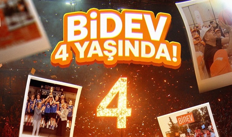 BİDEV 4 yaşına girdi; amaç basketbola devamlı destek