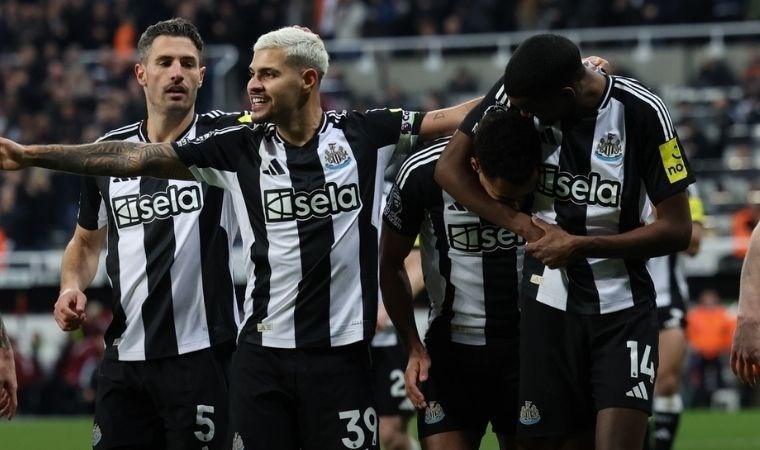 Newcastle, eksik Aston Villa'yı rahat geçti!