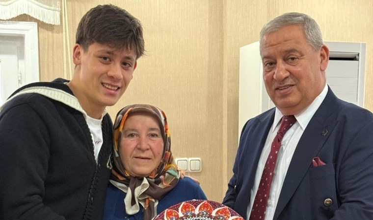 Arda Güler, Bolu'da baba ocağını ziyaret etti