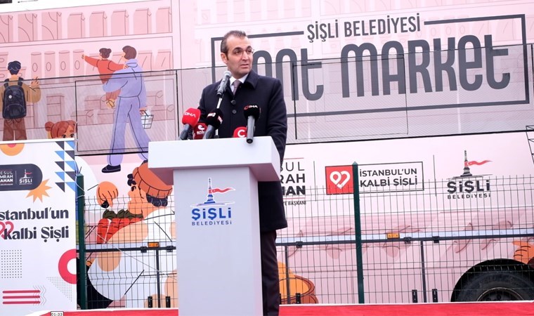 Şişli Belediyesi’nden yeni proje: 'Gezici kent market' hizmete başladı