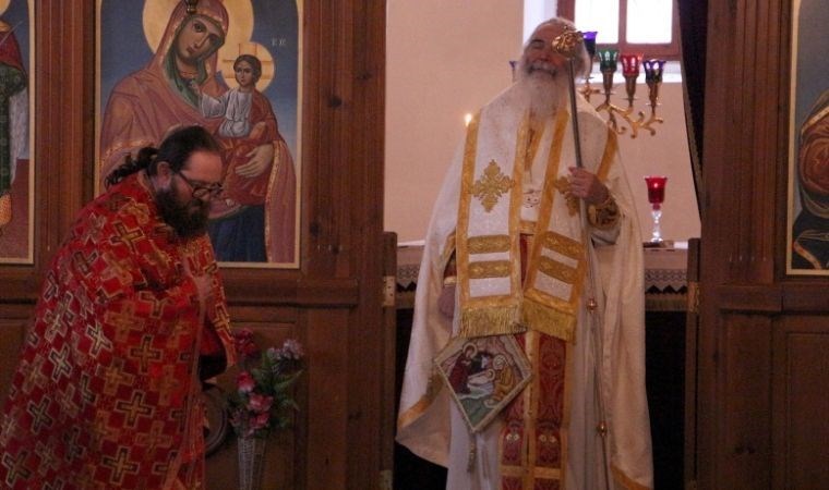 Edirne'de Bulgar Kilisesi'nde Noel ayini