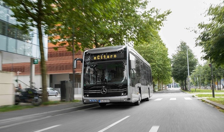 Elektrikli otobüs testinde Mercedes-Benz Türk imzası