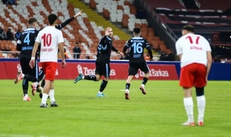 Adana Demirspor, kupada uzatmalarda turladı!