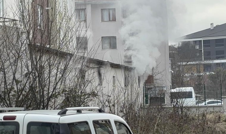 Bolu’da korkutan işyeri yangını!