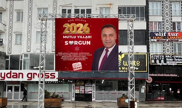 MHP'li Sorgun Belediyesi 2026'yı kutluyor