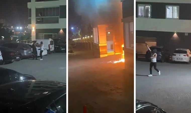 Adana'da siteye silahlı baskın: Kadın güvenlik görevlisinin başına silah dayadı!