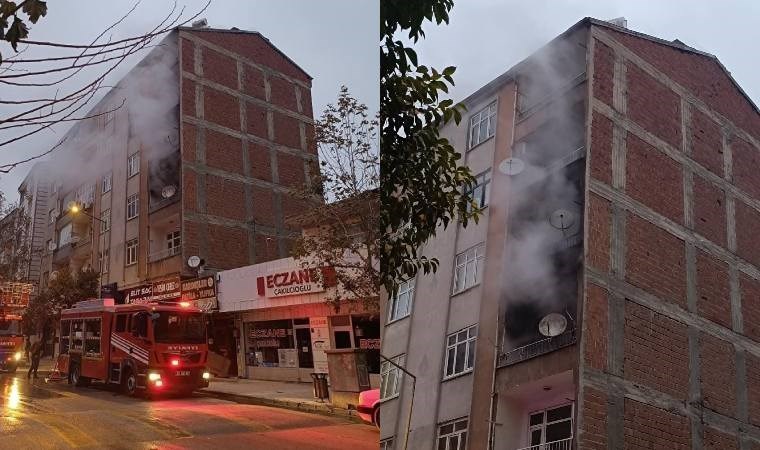 Elazığ’da korkutan ev yangını!