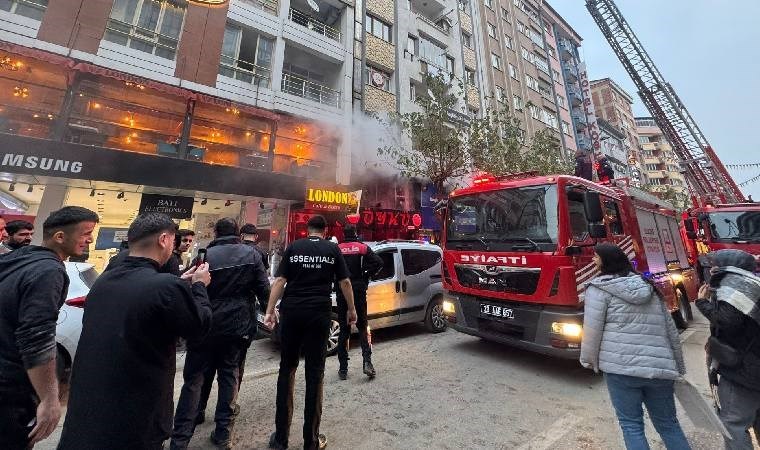 Elazığ’da dönerci dükkanında korkutan yangın!