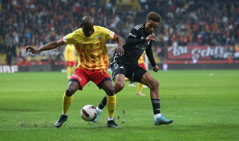 Gol sesi çıkmadı: Beşiktaş, Kayseri'den 1 puanla döndü! Kayserispor 0-0 Beşiktaş